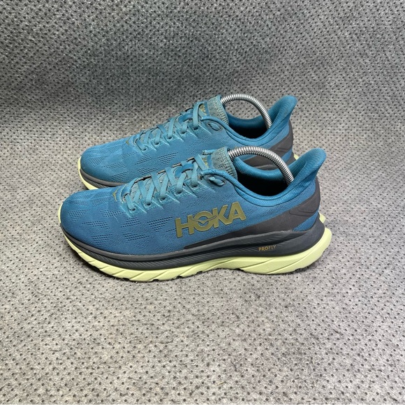 Hoka One One Other - Hoka One One Mach 4 Blue Running Shoes Size 9.5 Men’s